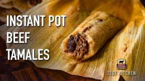 Instant Pot Beef Tamales Recipe