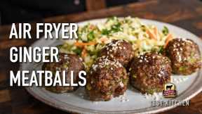 Air Fryer Ginger Meatballs Recipe