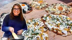 How to Make BLD Flatbread Pizzas, 3 Ways with Eggs | Rachael Ray