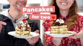Challenging My Husband To A Pancake Cook-Off