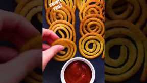 Swirly Fries Recipe #shorts
