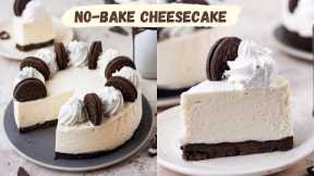 How To Make No-Bake Cheesecake | No Oven, No Eggs, No Gelatine, No Agar-Agar | Easiest Recipe + Tips