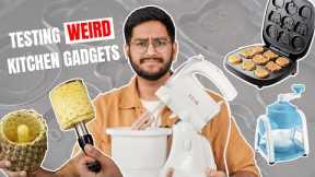 Testing WEIRD Kitchen Gadgets | DID THEY WORK? Amazon Baking Gadgets| Tested By Shivesh
