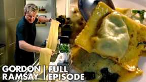 Gordon Ramsay's Spinach, Ricotta & Pine Nut Ravioli With Sage Butter Recipe | F Word Full Episode