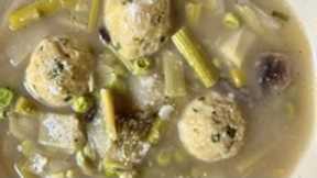 How to Make Spring Soup with Bread Dumplings | Sara Moulton