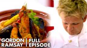 Gordon Ramsay Serves Overcooked Prawns And Raw Potatoes | The F Word FULL EPISODE
