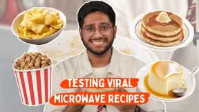 Testing VIRAL Microwave Recipes? UNBELIEVABLE Potato Chips, Caramel Popcorn & More in Microwave