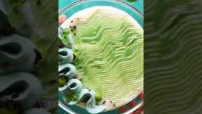 Green Mint Cake Recipe #Shorts