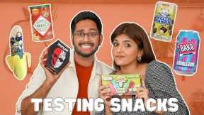 Testing International Snacks with  @Ashi Khanna | Did We Like Anything? |Tested by Shivesh