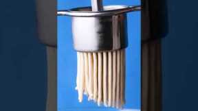 Make instant noodles with a potato ricer! #shorts