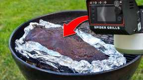 Answering your Spider Venom Questions While Smoking Brisket