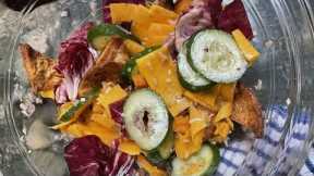 How to Make Fattoush Salad with Sumac-Sherry Dressing | Chef Michael Solomonov