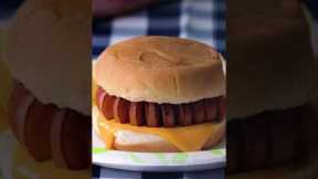 No more hot dog buns, use a hamburger bun instead!  #shorts
