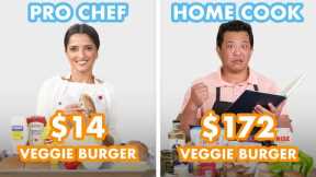 $172 vs $14 Veggie Burger: Pro Chef & Home Cook Swap Ingredients | Epicurious