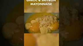 Garlic & Saffron Mayonnaise! #shorts