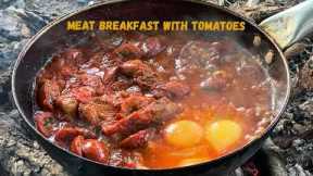 🔥15-minute Staple  Food: Tomato Egg Stir Fry Pork  🍅🍳!!!