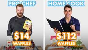 $112 vs $14 Loaded Waffles: Pro Chef & Home Cook Swap Ingredients | Epicurious