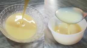 Homemade Condensed Milk Recipe | Only 2 Ingredients | How to Make Condensed Milk at Home