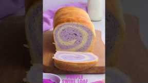 Purple swirl bread design #shorts