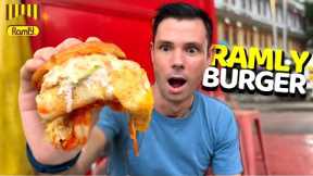 Eating Malaysia's FAMOUS RAMLY BURGER - World's best street food? 🍔