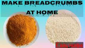 Make Breadcrumbs at home or restaurant | white or orange breadcrumbs | Cook’s Hand