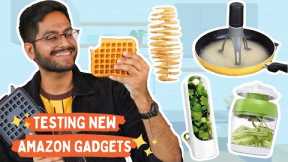 Testing WEIRD Amazon Gadgets | Kitchen Gadgets Review | Online Shopping Recommendations