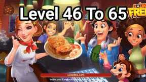 Cooking frenzy: Chef Restaurant Crazy Cooking Game|Level 46 To 65|Games land|Android/IOS gameplay