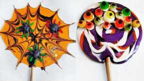Creative HALLOWEEN CANDY Lollipops Making at Home 🎃  Candy MASTERCLASS for Beginners as well