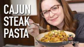 Cajun Steak & Pasta Recipe