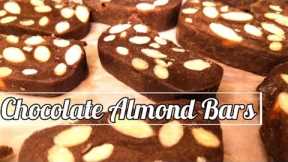 Chocolate Condensed Milk Dessert | Chocolate Almonds Bar | The Delicious food house