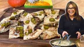 How to Make Creamed Mushroom and Spinach Quesadillas | Rachael Ray