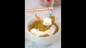 How to Make a Pumpkin Pie in Minutes! #shorts