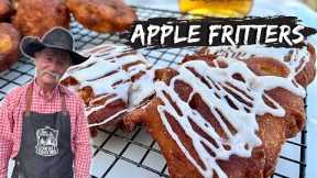 All-American Apple Fritters - Apple Doughnut Recipe