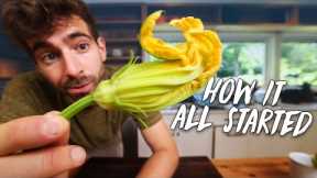 Getting Creative with Zucchini Flowers (life update)