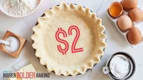 How to Make a Pie Crust Recipe for Less Than $2