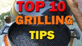 TOP 10 | Charcoal Grilling Tips for Beginners