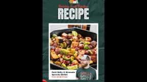 Pork Belly & Brussels Sprouts Skillet Recipe from Brad Prose | BBQGuys