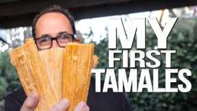 MY FIRST EVER TAMALES (3 WAYS) AT HOME AND OMG WHAT TOOK ME SO LONG... | SAM THE COOKING GUY