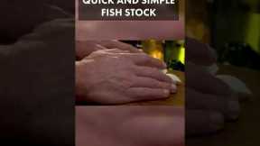 Quick & Easy Fish Stock #shorts