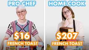 $207 vs $16 French Toast: Pro Chef & Home Cook Swap Ingredients | Epicurious