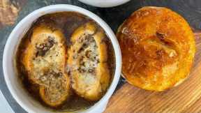 An Easy, Puff Pastry-Topped Twist on French Onion Soup