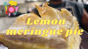 Lemon Meringue Pie Recipe Easy ft BIGG DOGG DESSERTS!