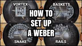 How to Set Up a Weber Kettle for Different Cooking Methods