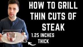 Grilled STEAK Tutorial: Thin Cuts #shorts