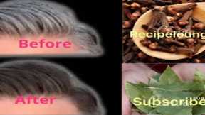 White hair to black hair naturally|Natural Home Remedies|Hair Care Tips.
