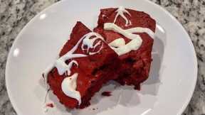 Brownies Get a Scrumptious Red Velvet Makeover