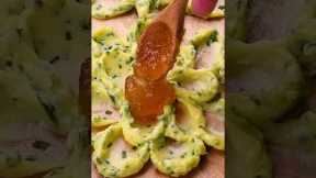 Add some zest to your charcuterie game with a homemade lemon and chive butter board! #shorts