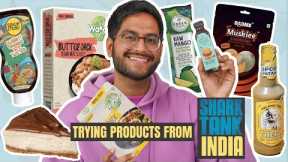 TESTING SHARK TANK FOOD PRODUCTS PART 2 😱😱 HONEST REACTIONS!! TESTED BY SHIVESH