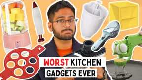 WORST KITCHEN GADGETS I’VE EVER TRIED | ONLINE SHOPPING| AMAZON KITCHEN GADGETS | COMPILATION VIDEO