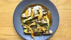 Grilled Zucchini Italian-Style, With Cheese + Vinaigrette